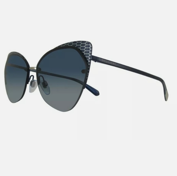 NEW Bvlgari BV 6096 blue/blue Sunglasse 😎 - Picture 3 of 6